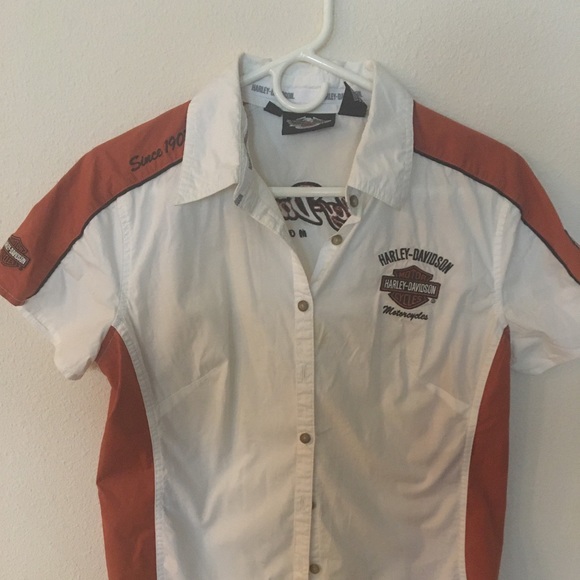 Harley Davidson button down - Picture 1 of 2